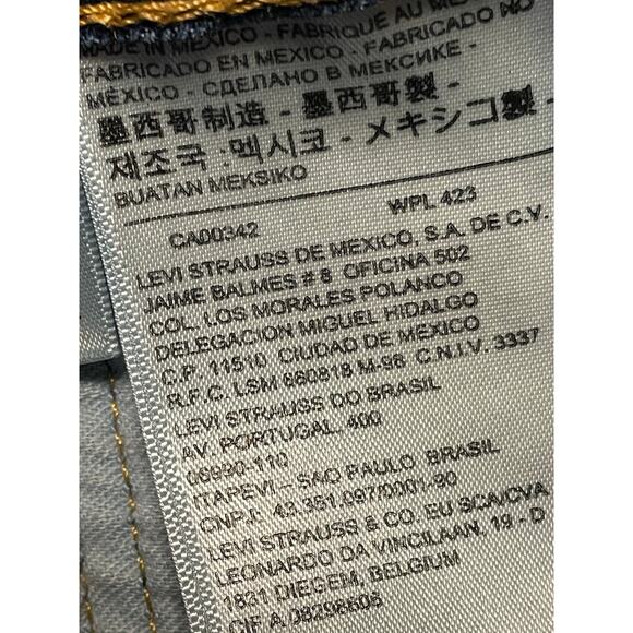 Levi's 559 Straight Leg Denim Jeans 32x32 - Picture 9 of 12